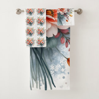 Wildflowers Beautiful Popular Luxury Collection Bad Handdoek