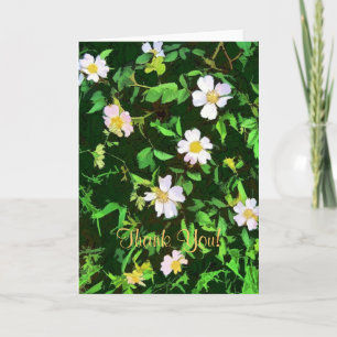 WILDFLOWERS BEDANKKAART