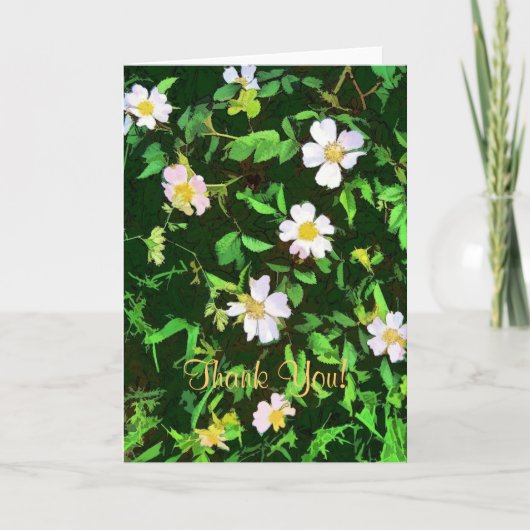 WILDFLOWERS BEDANKKAART (Voorkant)