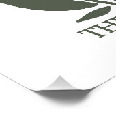 Wildflowers Bijbelvers Perfect Poster (Hoek)