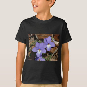 WildFlowers Birds-Foot Violet III Gifts & Apparel T-shirt