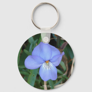 WildFlowers Birds-Foot Violet IV Hot Springs Gifts Sleutelhanger