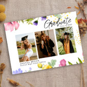 Wildflowers Bold Three Foto Afstuderen 2025 Kaart