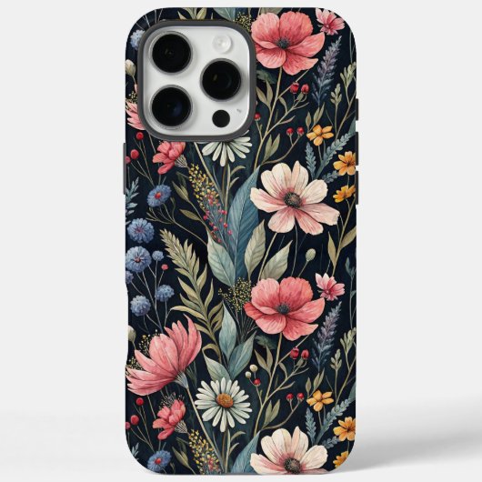 Wildflowers Botanical Inspiration Case-Mate iPhone Case (Achterkant)