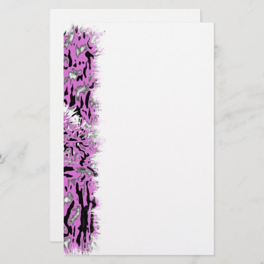 WILDFLOWERS BRIEFPAPIER (Voorkant / Achterkant)