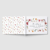 Wildflowers Bruiloft Gastenboek (Volledig)