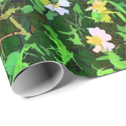 WILDFLOWERS CADEAUPAPIER (Rol Hoek)