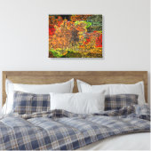 WILDFLOWERS CANVAS AFDRUK (Insitu (Slaapkamer))