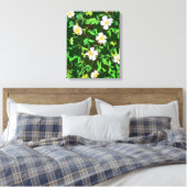 WILDFLOWERS CANVAS AFDRUK (Insitu (Slaapkamer))
