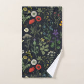 Wildflowers collage (Serviette à main)