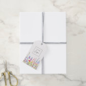 Wildflowers Custom Logo Kleur Hang Labels W/String Cadeaulabel (Met Touw)