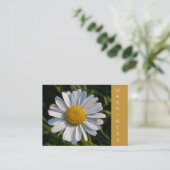 WILDFLOWERS DAISY VISITEKAARTJE (Staand voorkant)