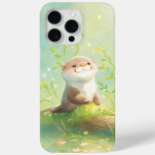 Wildflowers en Wetlands An Otter's Tale Case-Mate iPhone Case (Achterkant)