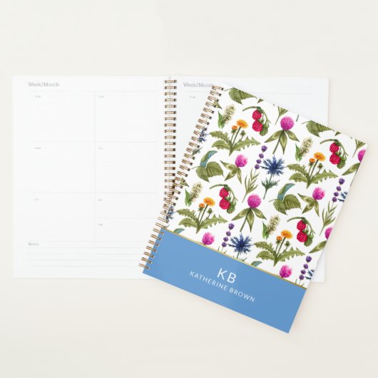 Wildflowers floral bloom 2026  (Devant avec enveloppe)