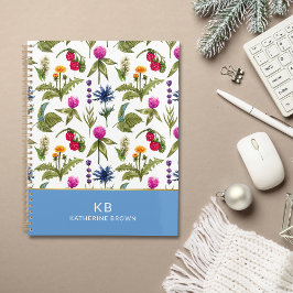 Wildflowers floral bloom 2026  planner