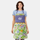 Wildflowers Floral Pattern Queen of the Kitchen Schort (Gedragen)