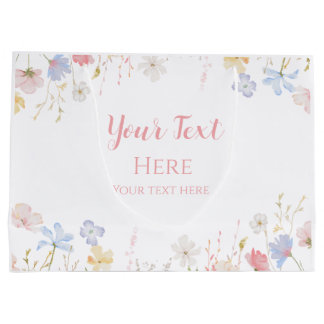 WILDFLOWERS Floral spring Groot Cadeauzakje