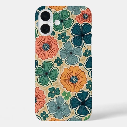 Wildflowers Harmonious Tones Case-Mate iPhone Case (Achterkant)