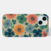 Wildflowers Harmonious Tones Case-Mate iPhone Case (Achterkant (horizontaal))