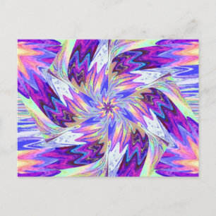 WILDFLOWERS IN Briefkaart PASTELS 1