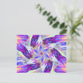 WILDFLOWERS IN Briefkaart PASTELS 1 (Staand voorkant)