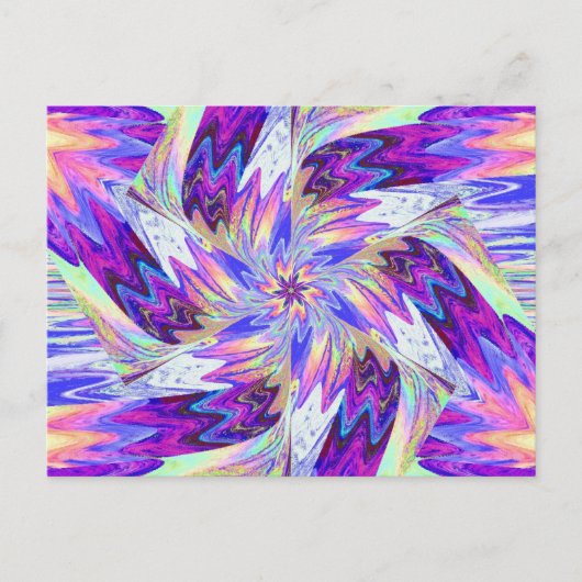 WILDFLOWERS IN Briefkaart PASTELS 1 (Voorkant)