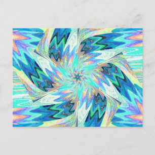 WILDFLOWERS IN Briefkaart PASTELS 4