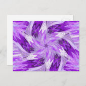 WILDFLOWERS IN Briefkaart PASTELS 6 (Voorkant / Achterkant)