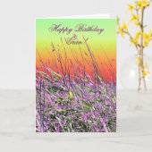 WILDFLOWERS KAART (Gele Bloem)