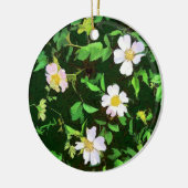 WILDFLOWERS KERAMISCH ORNAMENT (Links)