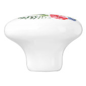 Wildflowers Kleurrijke ronde knop (Zijkant)