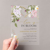 Wildflowers Love is in Bloom Shower Invitation (In situ (ordinateur de poche))