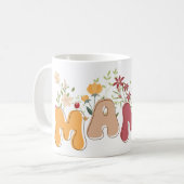 Wildflowers Mama Boho Floral Mok (Voorkant links)