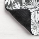 Wildflowers Mousepad Flower Sketch Computer Decor Muismat (Hoek)