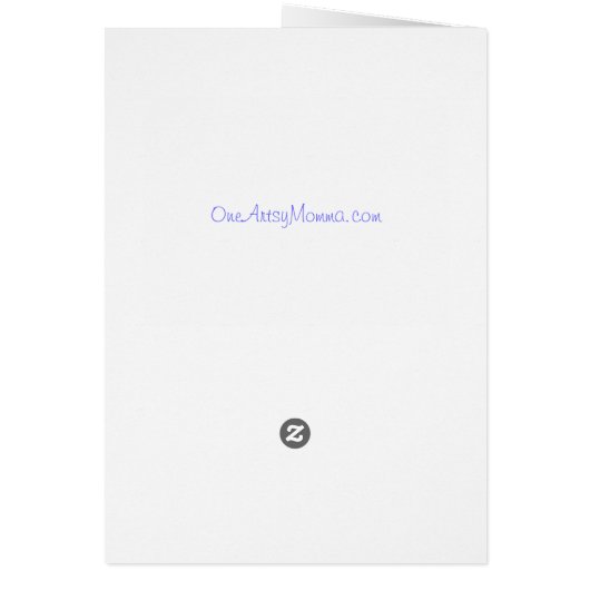 Wildflowers Note Kaart (Achterkant)