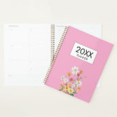 Wildflowers Pink Personalized Planner (Display)