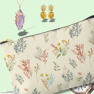 Wildflowers Romantische rustieke achtergrond Etui