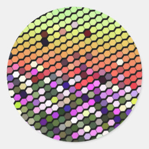 WILDFLOWERS RONDE STICKER