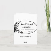 Wildflowers van Alaska Kaart (Achterkant)