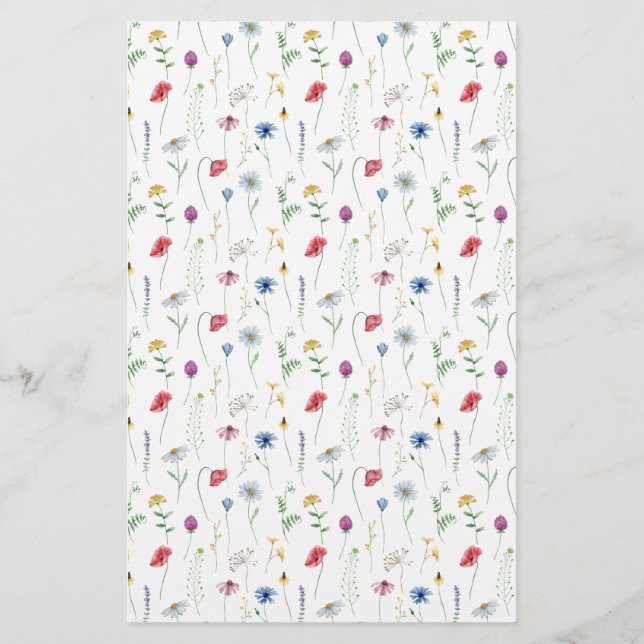 Wildflowers Wie kent papa beste spel (Achterkant)