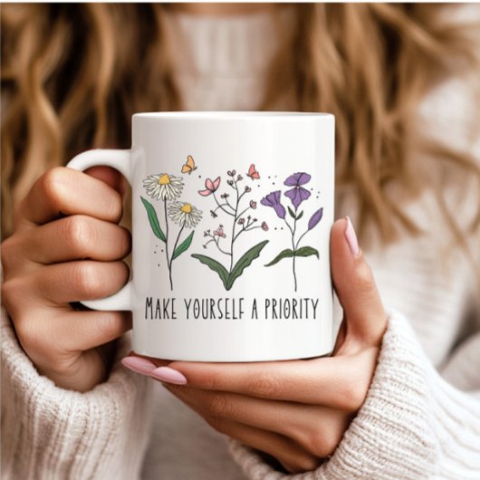  Wildflowers Zelfliefde Koffiemok