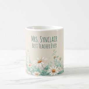 Wildflowerweide Beste Leraar Ooit Waardering  Koffiemok