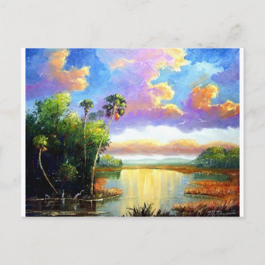 Wildl Florida Land Briefkaart (Voorkant)