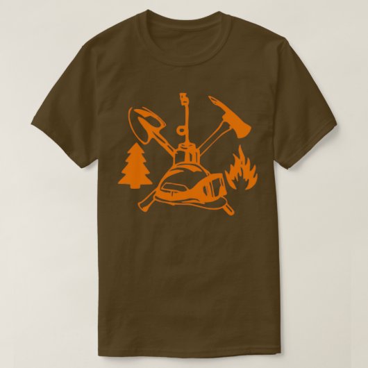 WILDLAND FIREFIGHTER 5 T-SHIRT (Design voorkant)