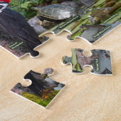 Wildleven in de achtertuin van het Westen Legpuzzel (Zijkant)