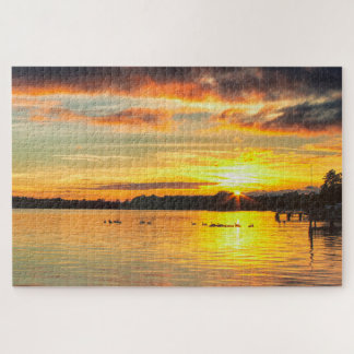 Wildleven op het Sunset Lake Legpuzzel