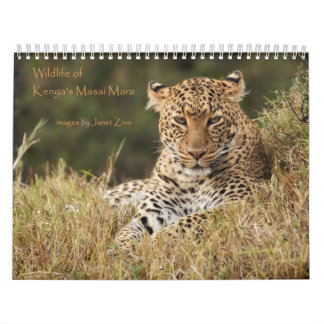 Wildleven van de Masai Mara Calender van Kenia Kalender