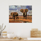 Wildlife 2 poster (Keuken)