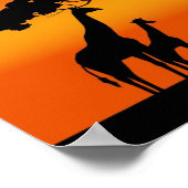 Wildlife Afrika Poster (Hoek)