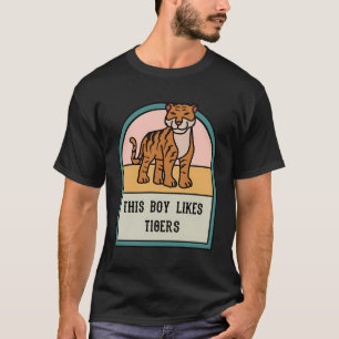 Wildlife Animals Safari Tigers Oerwoud Dieren T-shirt